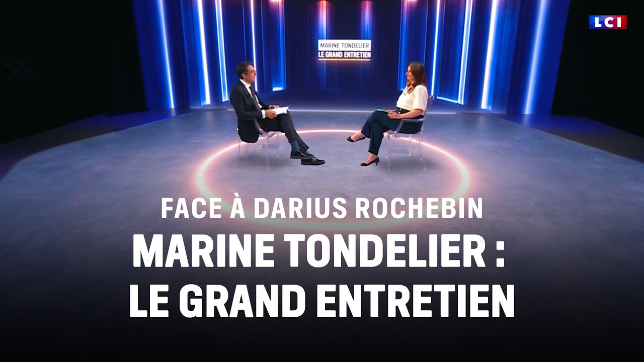 Marine Tondelier : le grand entretien avec Darius Rochebin sur LCI ｜LCI